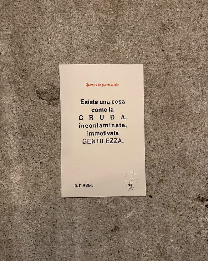 Questo poster è urlato
